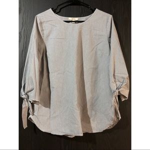Bow Sleeved Blouse